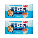 (まとめ) ティー・エイチ・ティー フローリングワイパー用ウェットワイパー 重曹+セスキ・炭酸ソーダ配合1パック(40枚:20枚×2個) 【×5セット】