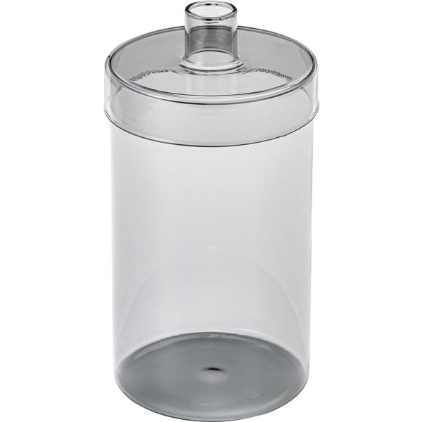 ガラスベース グレー （約W10.5×D10.5×H19.5cm） 完成品