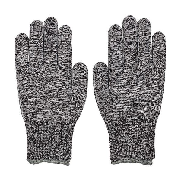 （まとめ） 勝星産業耐切創インナーグローブ S グレー／ブルー #8400-S 1双 【×5セット】