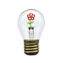 日本トラストテクノロジー Funny Neon Bulb 電球型イルミネーション ネオンライト はな JTNBULB-FLW