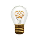 日本トラストテクノロジー Funny Neon Bulb 電球型イルミネーション ネオンライト かぼちゃ JTNBULB-JOL