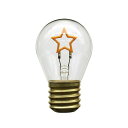 日本トラストテクノロジー Funny Neon Bulb 電球型イルミネーション ネオンライト ほし JTNBULB-STR