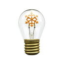 日本トラストテクノロジー Funny Neon Bulb 電球型イルミネーション ネオンライト ゆき JTNBULB-SNW