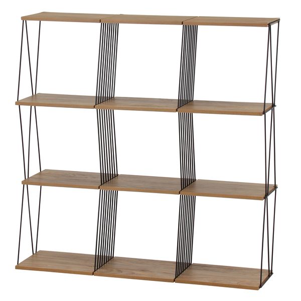 ワイヤーディスプレイラック NA ナチュラル 組立品【代引不可】