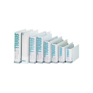 （まとめ） ライオン事務器スモールファイル NFシリーズ A5ヨコ 2穴 270枚収容 背幅60mm ライトグレー NF-36 1冊 【×5セット】