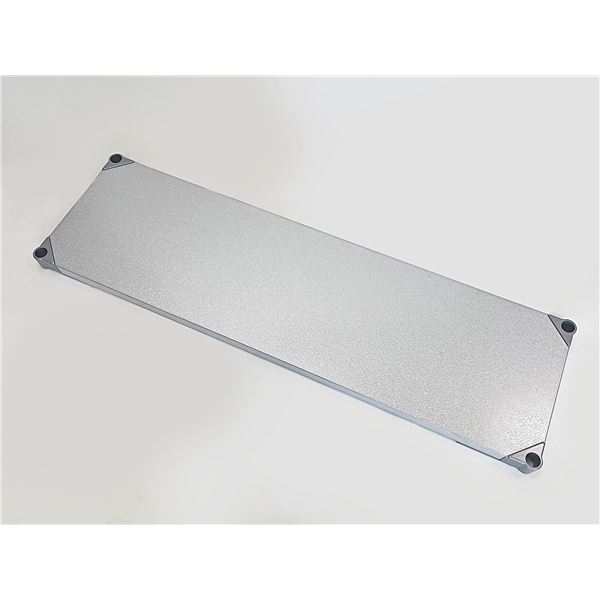 プロフェイス ガルバリウムシェルフ 棚板 35×120cm 1段 棚1枚 単品 スチール クロームメッキ 日本製 部品 パーツ(3)