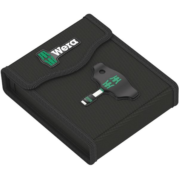 WERA ヴェラ クラフトフォームコンパクト400 差替式ドライバー向け ツール収納ポーチ 120×140×45mm 136..