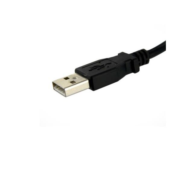 （まとめ） StarTech.com USB2.0パネルマウント型ケーブル 91cm パネルマウント用U...