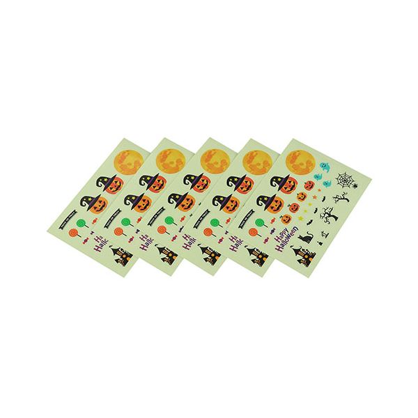 【5セット】 大阪シーリング印刷 ハロウィンシール 5枚組 ATC45940X5