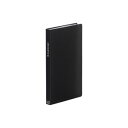 (まとめ)LIHITLAB カードホルダー タテ型 A4102-24 黒【×10セット】