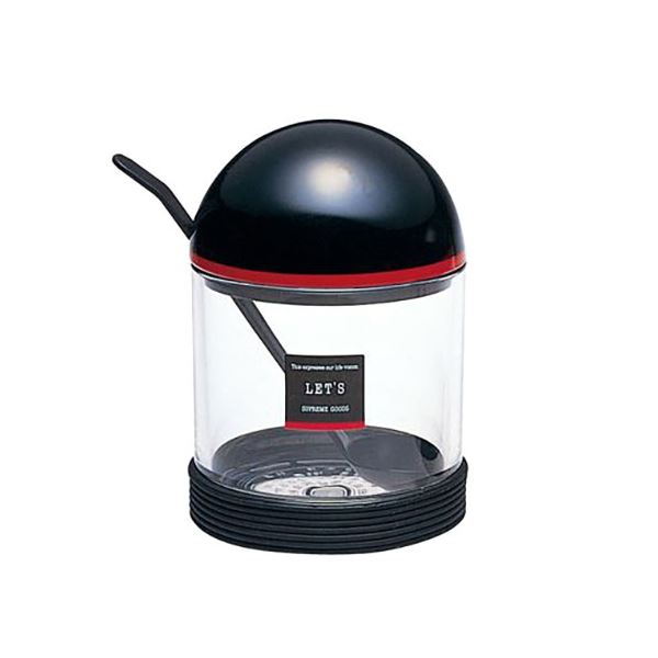 【5セット】 岩崎工業 シュガーポット レッツブラック K-197LBX5