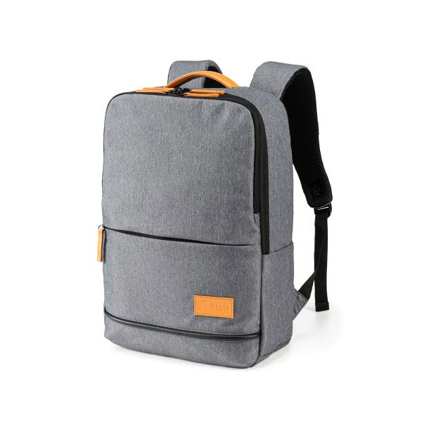 サンワサプライ カジュアルPCバックパック ライトグレー BAG-BP17LGY