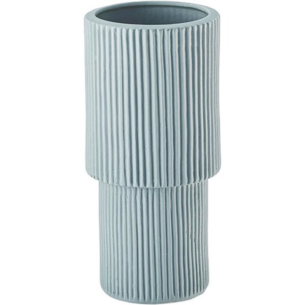 アンブレラ ラック 傘立て 幅18.5×奥行18.5×高さ36cm ライトグレー 陶器 アンブレラスタンド 玄関雑貨 ..