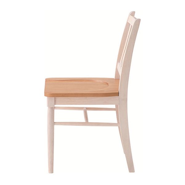 ダイニングチェア ホワイト (約W43×D49×H78.5×SH45cm) 完成品 [3]