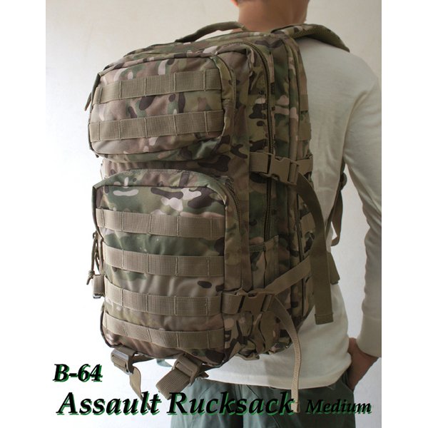 楽天alineアメリカ軍 多機能 アサルト リュックサック カバン ミディアム マルチ 米軍 レプリカ ミリタリーウェア 軍モノ