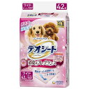デオシート 消臭フレグランス フローラルシャボンの香り ワイド 42枚 ペット用品・犬用