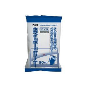 （まとめ）プラス ホワイトボードクリーナー WCL-423418【×20セット】