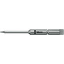 WERA ヴェラ トルクスネジ用 精密 ドライバービット シャンク径4mm半月ハーフムーン 刃先サイズ TX5 全長64mm 345032 工具(4)