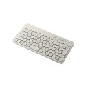 エレコム Bluetoothミニキーボード アイボリー TK-CM10BMKIV(2)