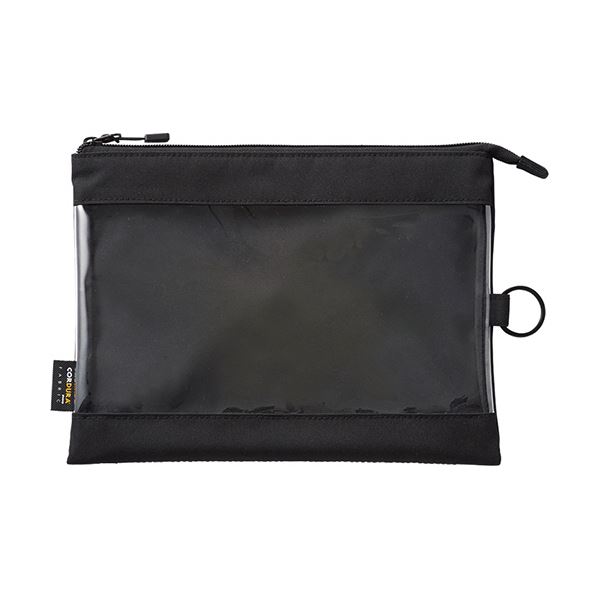 リヒトラブSMART FIT クリヤーケース A5 ブラック F-7573-24 1個