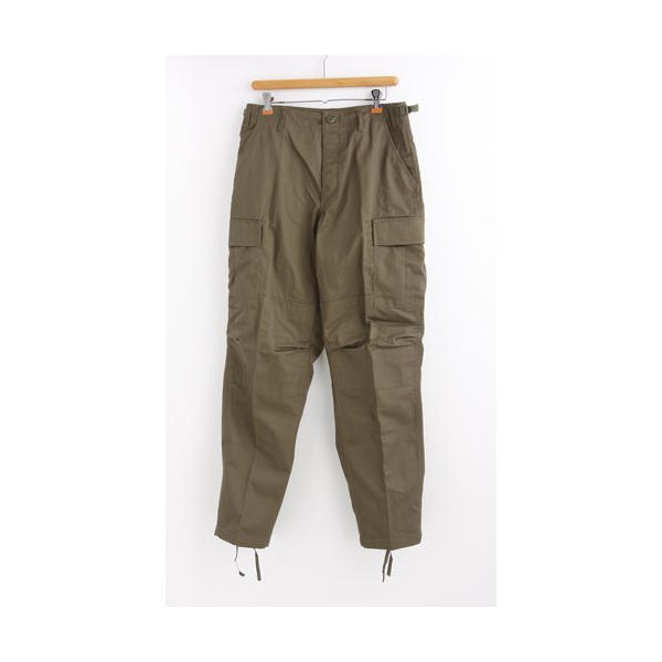 アメリカ軍 BDU カーゴパンツ Sサイズ オリーブ YN521007 米軍 レプリカ ミリタリーパンツ 軍モノ 迷彩服 サバゲー パンツ