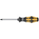 WERA ヴェラ Kraftform ハンドル 根本六角 貫通 プラスドライバー 先端サイズPH2 軸長100mm 100076 工具 ツール DIY 作業工具(4)