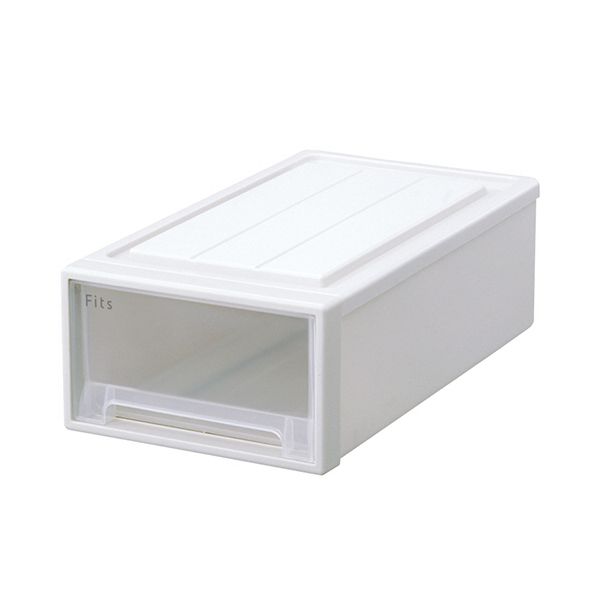 天馬 Fitsフィッツケース 53-30S ホワイトクリア 1個