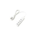 (まとめ)エレコム 雷ガードタップ T-K1A-2425WH【×3セット】