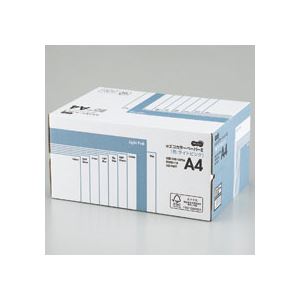 （まとめ） TANOSEE αエコカラーペーパーII A4 ライトピンク 業務用パック 1箱（5000枚：500枚×10冊） 【×10セット】