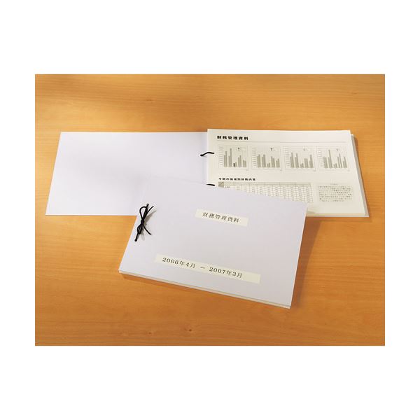 （まとめ） リンクル 板目表紙 美濃判 業務用パック FO-01 1パック（100枚） 【×2セット】