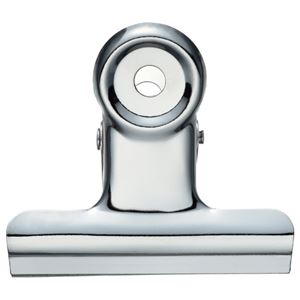 （まとめ） TANOSEE 目玉クリップ 中 口幅50mm 1箱（10個） 【×20セット】