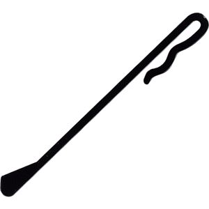 (まとめ) サンナップ クリップマドラー 95mm ブラック MDC-100BK 1パック(100本) 【×20セット】