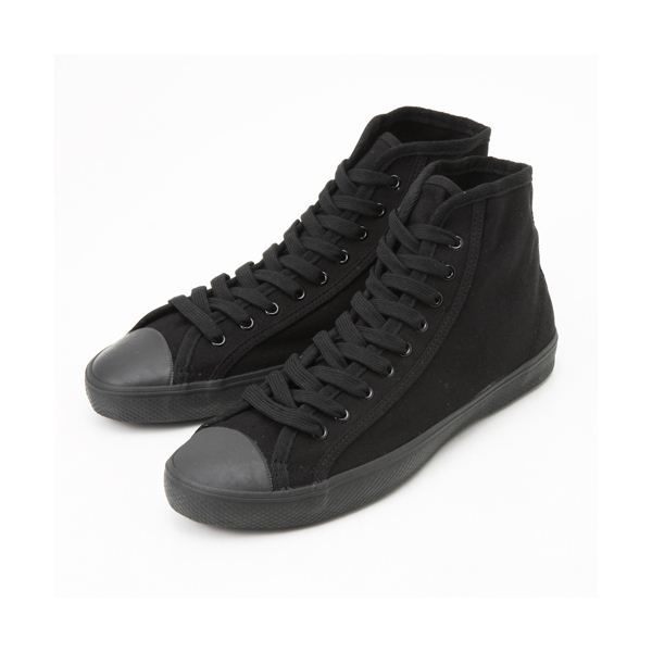 1945 アメリカ海軍 コーラル シューズ 靴 10W 29cm ブラック 綿100％ キャンパス ラバーソール 米軍 レプリカ ミリタリーウェア