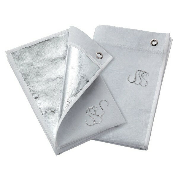 アルミ 断熱 遮光カーテン 1枚当り幅80cm×高さ180cm 2枚組 Sフック付 目隠し用シート 空調効率 省エネ..