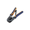 (まとめ)エレコム ラチェットタイプコネクタかしめ工具 RJ45用 LD-KKTR 1個【×3セット】