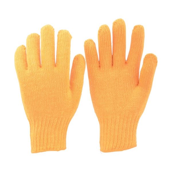 (まとめ) TRUSCO カラーナイロン軍手 黄 TCNG-Y 1双 【×10セット】