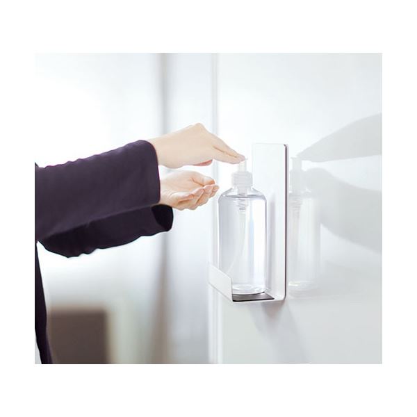 alineの（まとめ）ソニック マグネットラック M ホワイトMP-4453-W 1個 【×10セット】｜アングル2