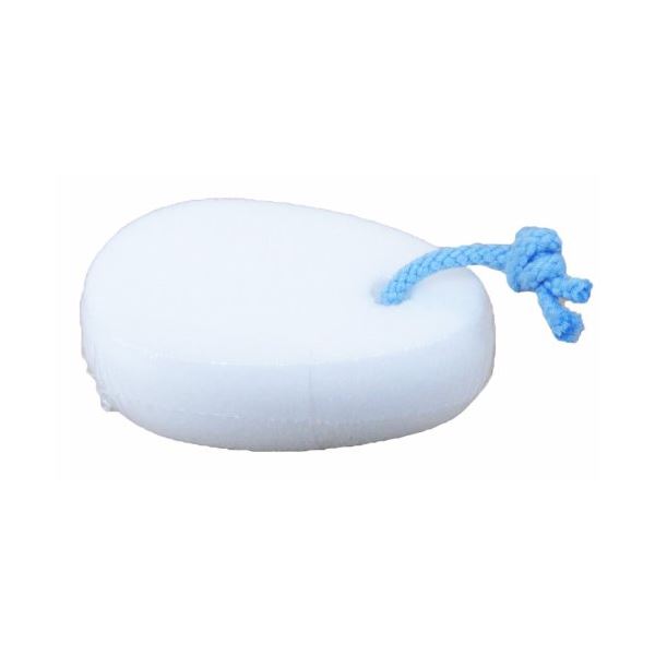 ヒアルロン酸配合 軽石/かかとやすり 【玉子型 紐付き】 ひじ・ひざ・かかとのお手入れ 角質除去 お風..