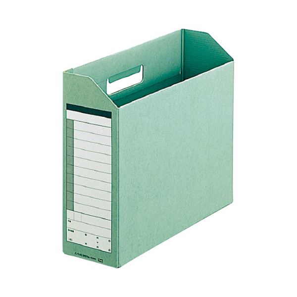 （まとめ） プラス ダンボックス BF10-A4-100 A4E グリーン【×30セット】