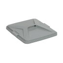 (まとめ)ダストボックス/ゴミ箱 【角型 90L フタ】 ※本体別売り E-CON エコン 【×5セット】(3)
