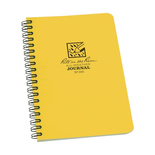 (まとめ) ライトインザレインスパイラルノートブック ジャーナル 393 1冊 【×10セット】