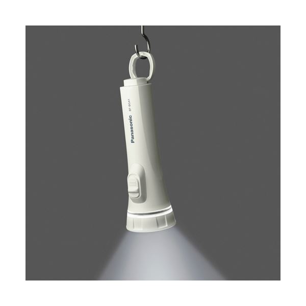 （まとめ）パナソニック LED懐中電灯 乾電池エボルタNEO単1形2本付 BF-BG41K-W 1個...