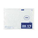 TANOSEE 規格袋 17号0.03×360×500mm 1セット(1000枚:100枚×10パック)