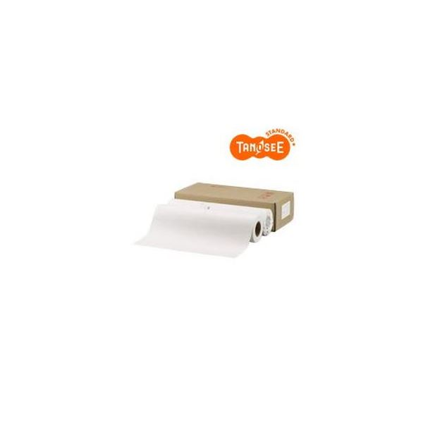 Rakuten - (まとめ）TANOSEE PPC・LEDプロッタ用普通紙ロール A0(841mm×150m) 素巻き 1箱(2本)【×3セット】