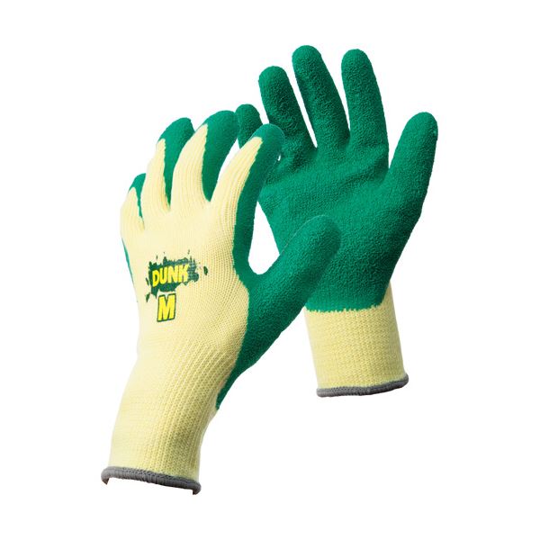(まとめ) 川西工業 DUNK(ダンク) L グリーン #2504-L 1セット(10双) 【×5セット】