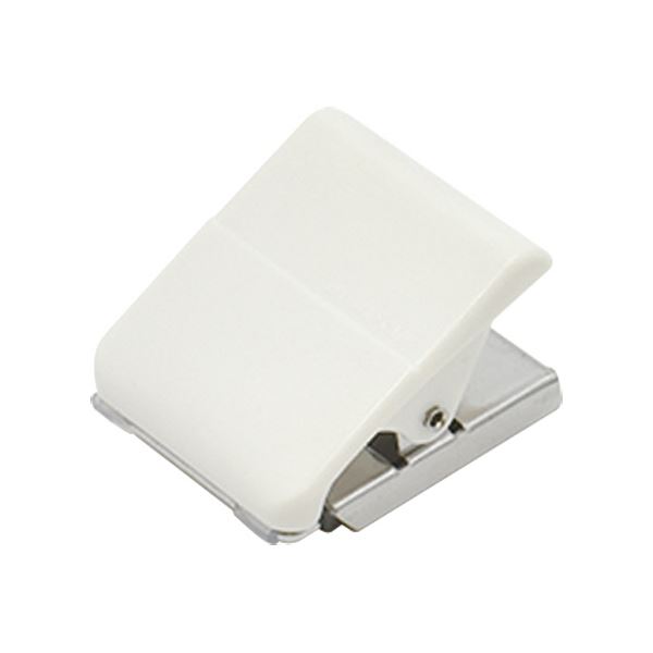 ■サイズ・色違い・関連商品■S（W31×D20×H34mm） 青■S（W31×D20×H34mm） 白[当ページ]■M（W39×D25×H43mm） 青■M（W39×D25×H43mm） 白■L（W47×D32×H53mm） 青■L（W47×D32×H53mm） 白■商品内容【ご注意事項】この商品は下記内容×30セットでお届けします。●Sサイズ、白のマグネットクリップ■商品スペック種類：マグネットクリップサイズ：S寸法：W31×D20×H34mm色：白保持枚数：A4コピー用紙約100枚材質：本体:ポリカーボネート・ステンレス、磁石:フェライト磁石、すべり止:ゴム・シリコン■送料・配送についての注意事項●本商品の出荷目安は【1 - 5営業日　※土日・祝除く】となります。●お取り寄せ商品のため、稀にご注文入れ違い等により欠品・遅延となる場合がございます。●本商品は仕入元より配送となるため、沖縄・離島への配送はできません。[ MHC-100-W ]