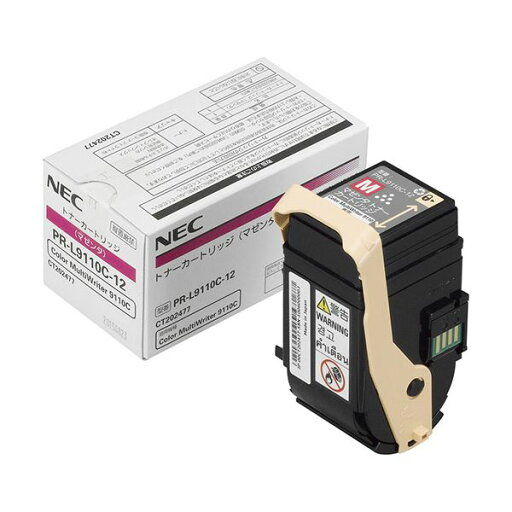 NEC トナーカートリッジ マゼンタ PR-L9110C-12 1個 NEC トナーカートリッジ マゼンタ PR-L9110C-12 1個