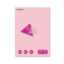 (まとめ) 長門屋商店 Color Paper A4 中厚口 桃 ナ-3221 1冊(100枚) 【×30セット】