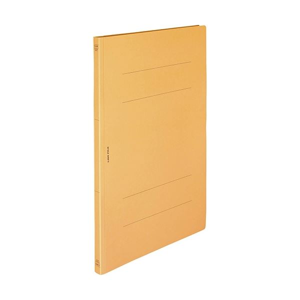 (まとめ) ライオン事務器 フラットファイル(環境)樹脂押え具 A3タテ 150枚収容 背幅18mm 黄 A-597KA3S 1セット(10冊) 【×3セット】