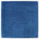 【24個セット】 吸着式 キッチンマット/台所マット 【ブルー】 60×60cm 正方形 洗える 『オカ ピタプラス ブリック』